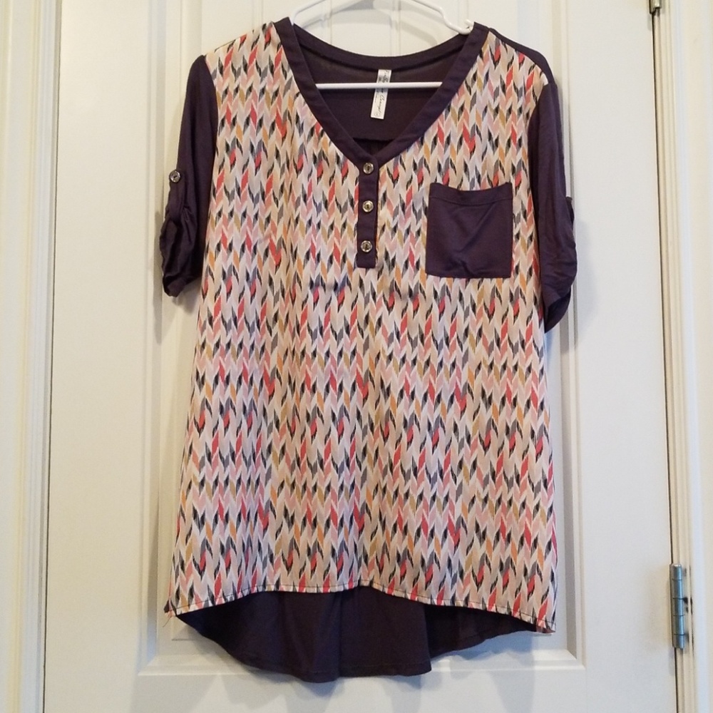 3/4 Length Sleeve Blouse